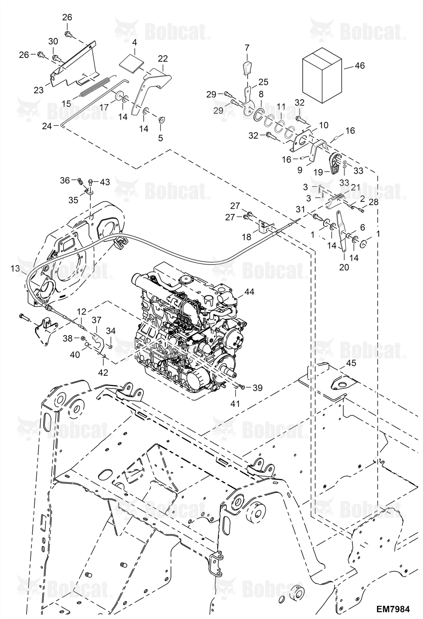 Engine Speed Control (Selectable Joystick Control)