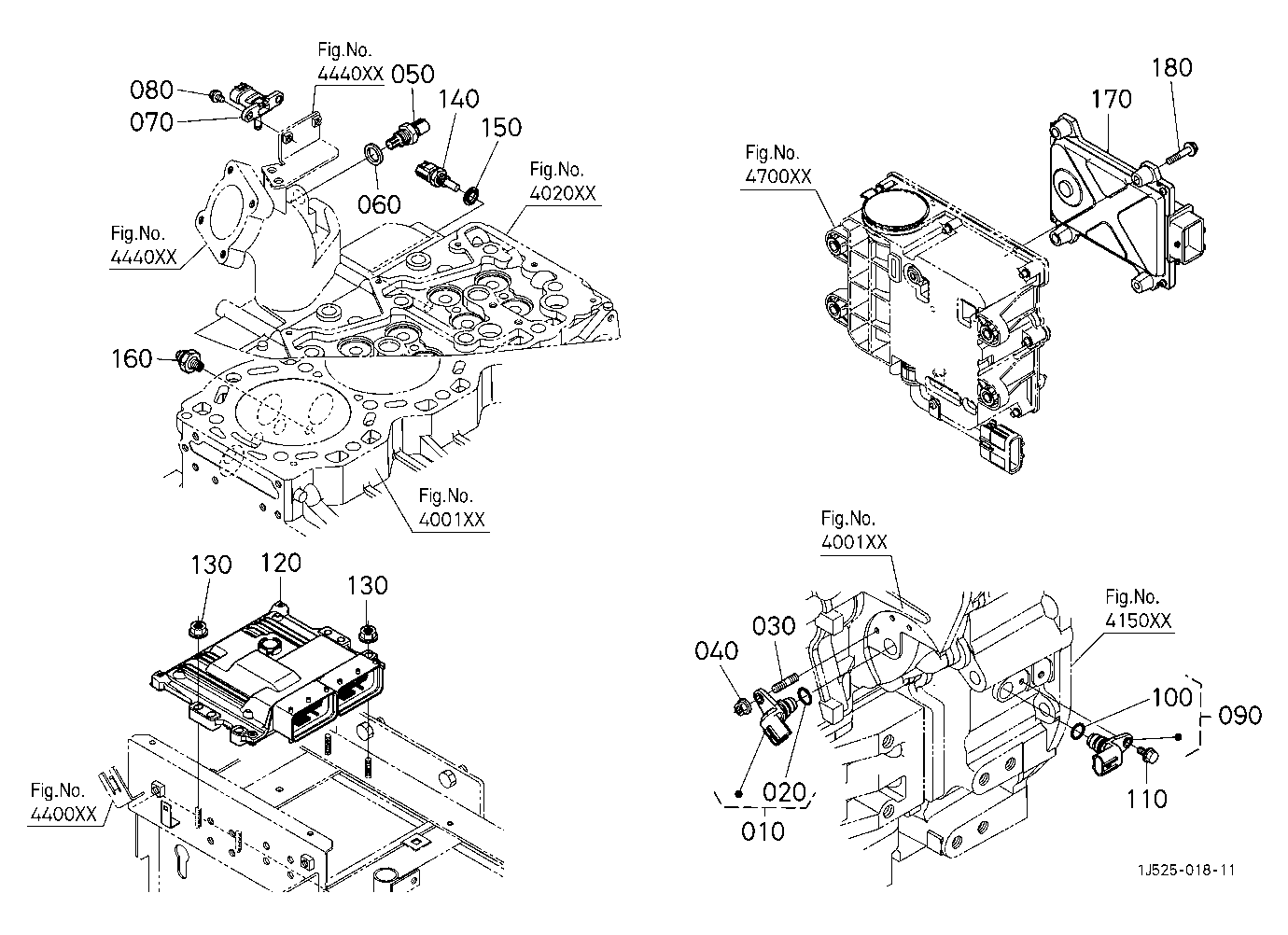 Engine Electrical Parts (Sensor/Ecu)