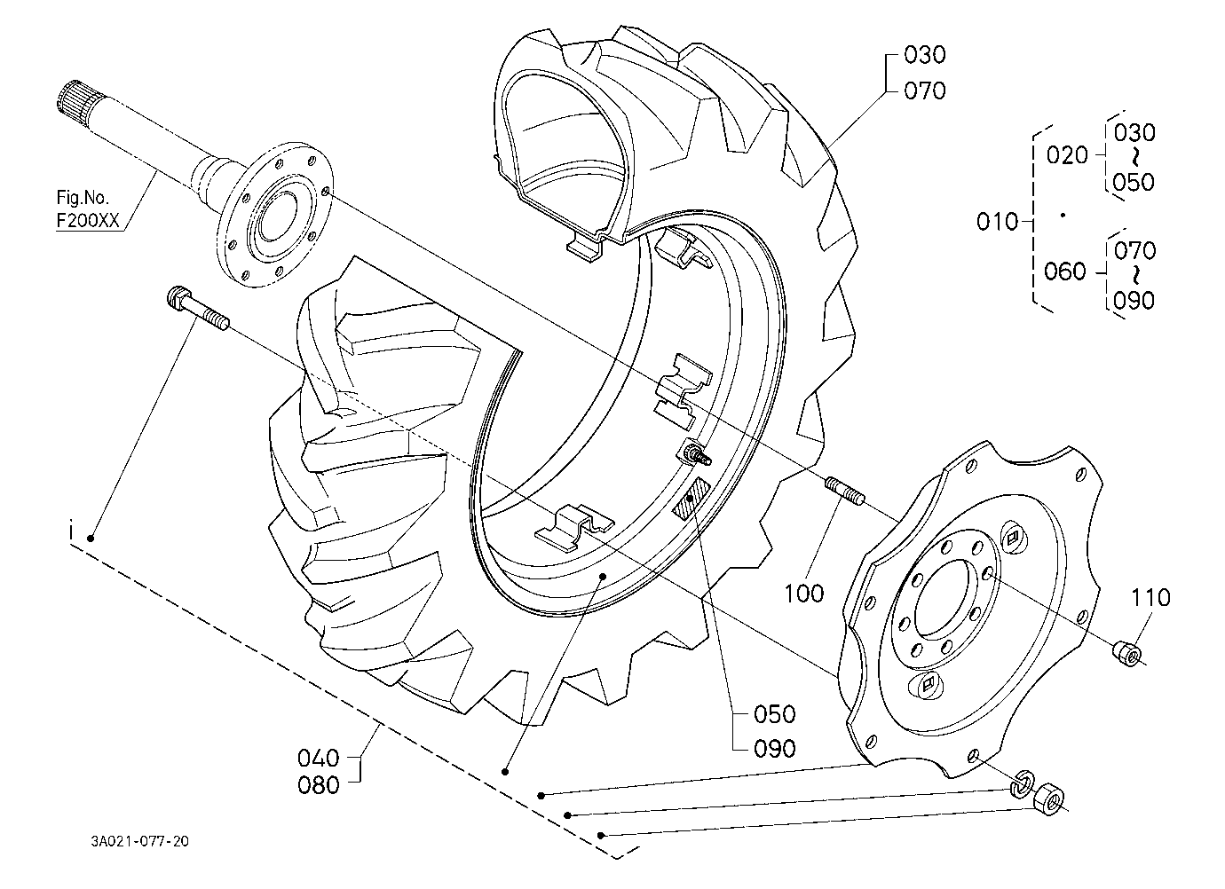 Rear Wheel (16.9-28)