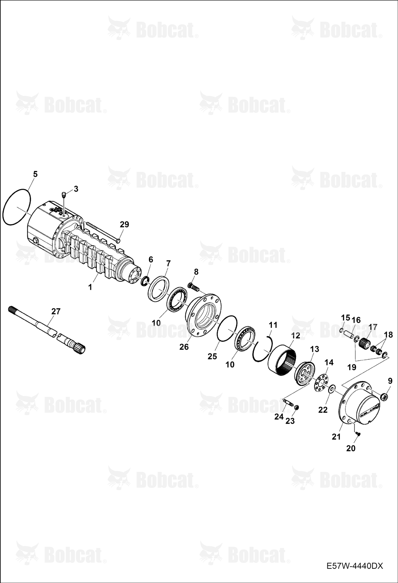 Hub Reduction (Rear Axle)