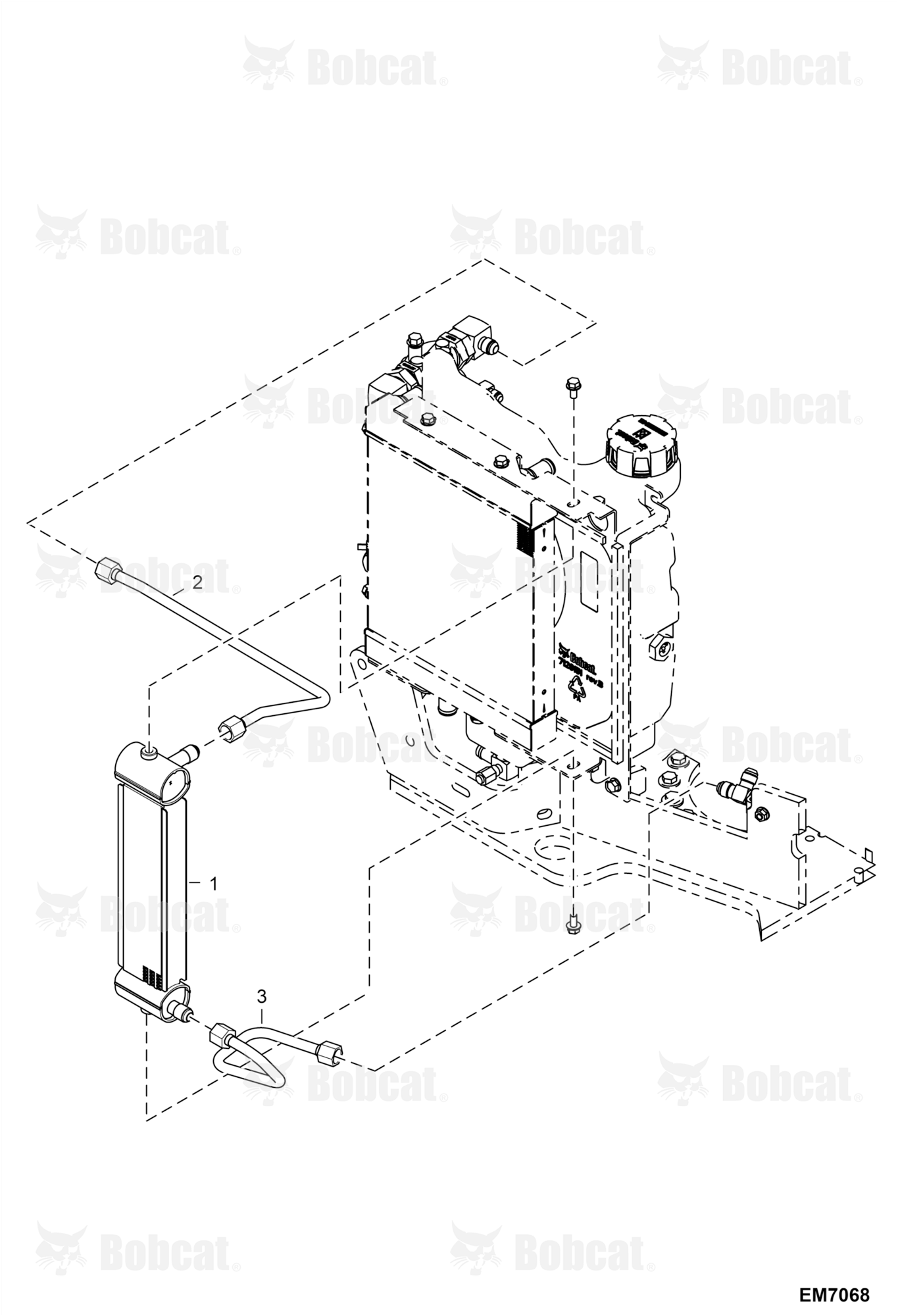 Demolition Oil Cooler