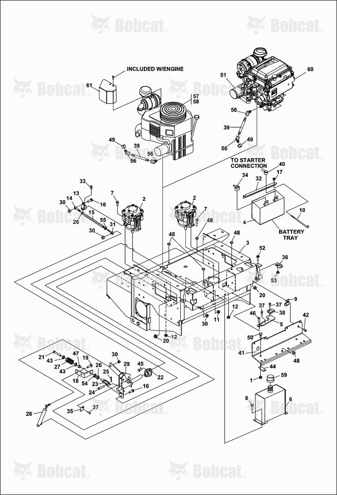 Upper Engine Deck ASSY