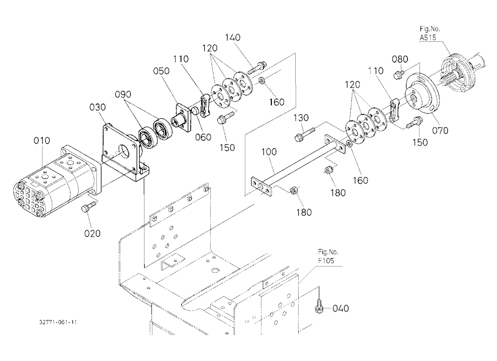 Hydraulic Pump(Front)