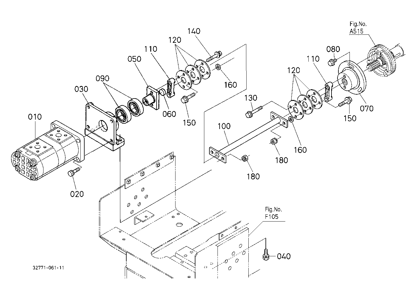 Hydraulic Pump(Front)