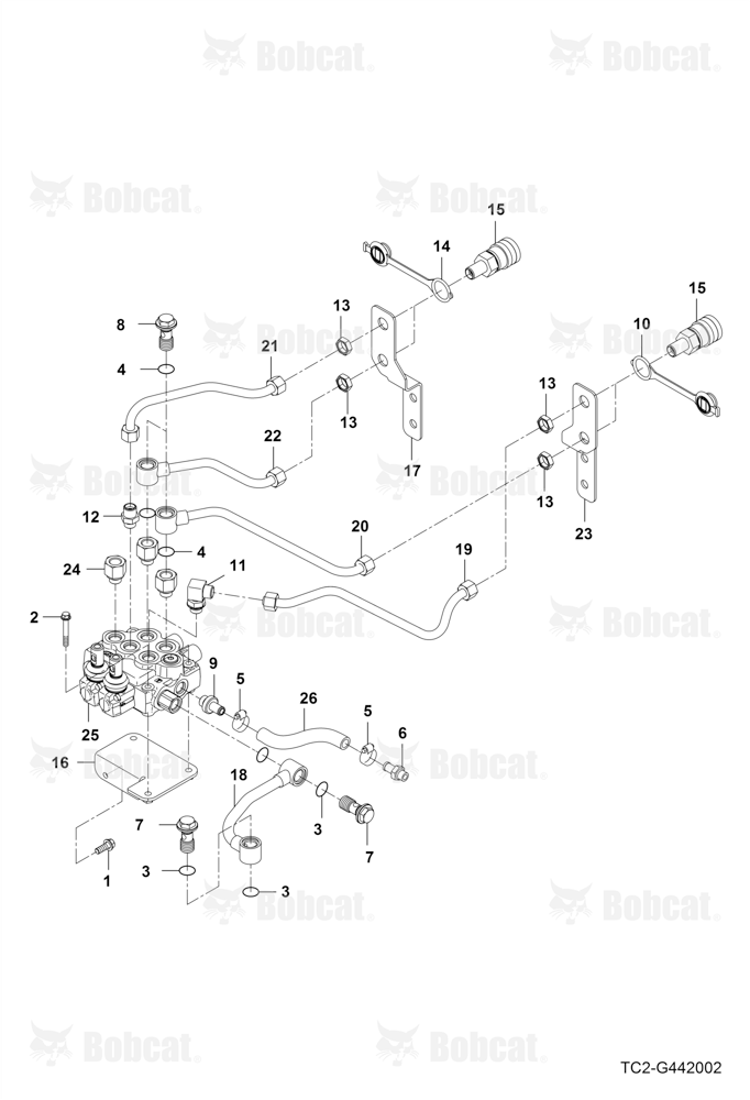 Auxiliary Hydraulics (Rear)