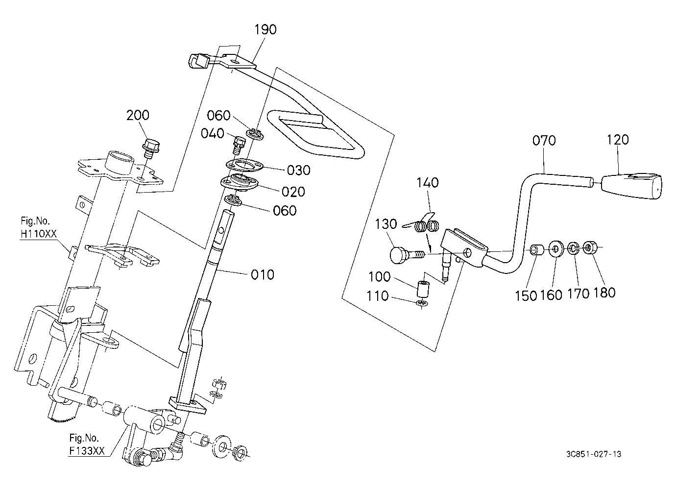 Shuttle Shift Lever