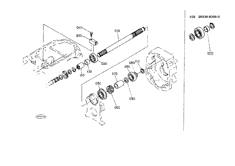 Pto Drive Shaft [Old Type]