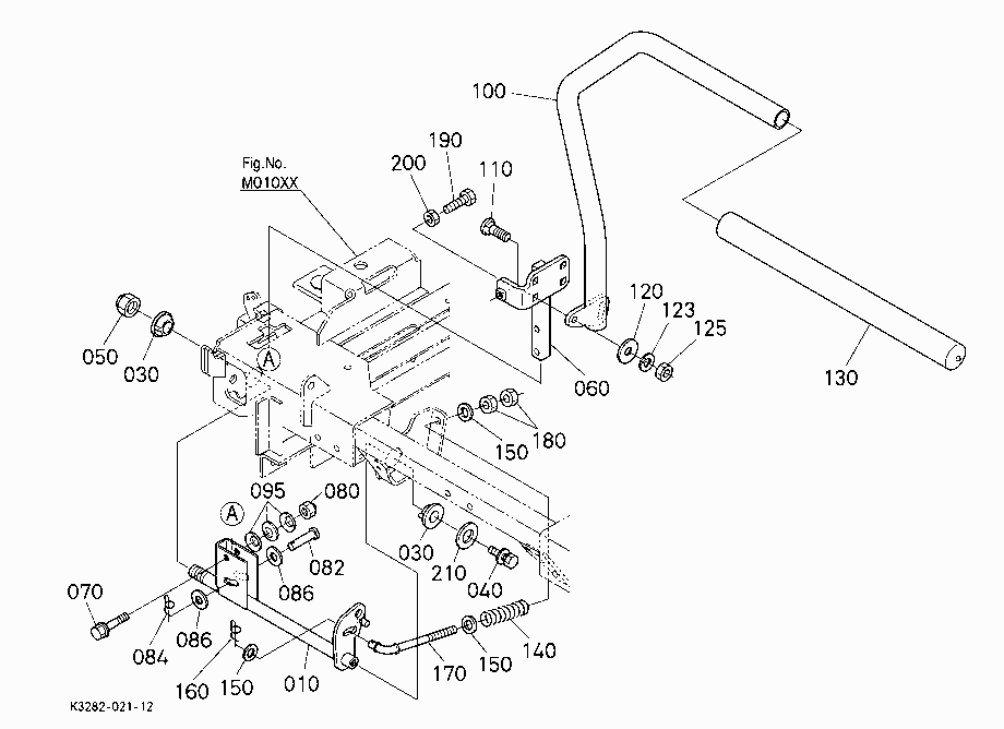 MOTION CONTROL LEVER RH