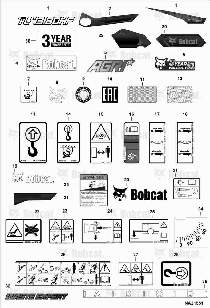 Decals (Outside)