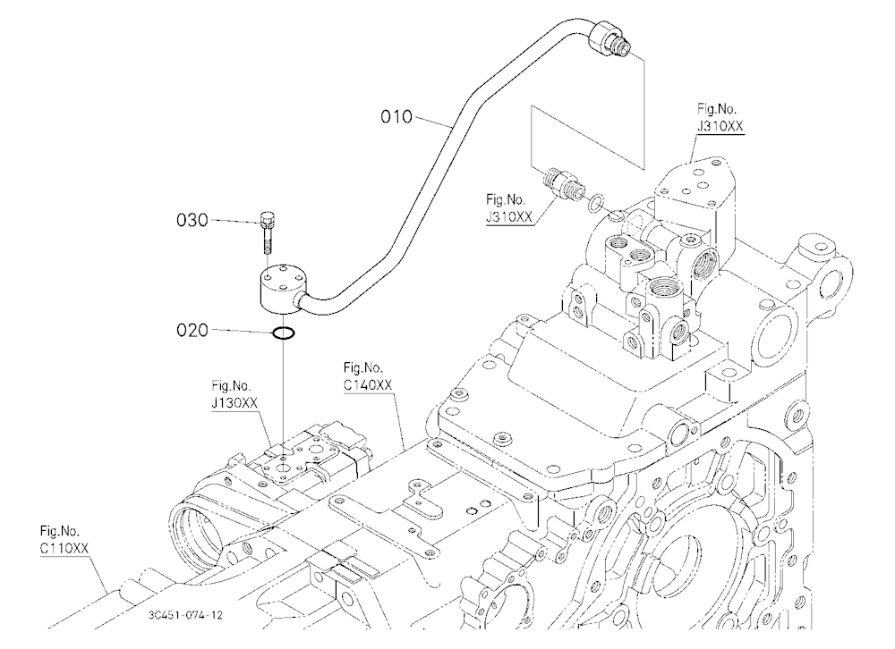 Hydraulic Pipe (Delivery)