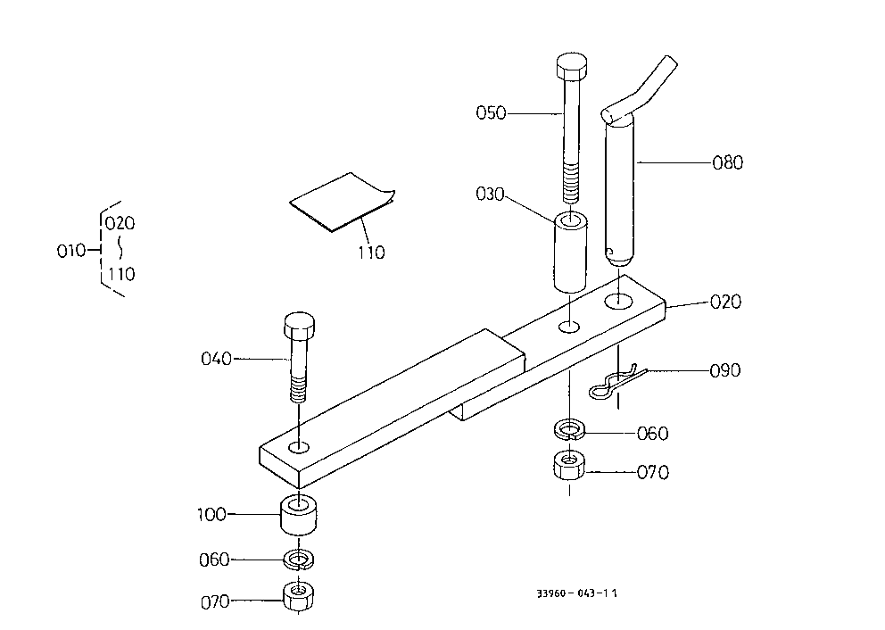 Drawbar Hitch [A][Ca] [Option]