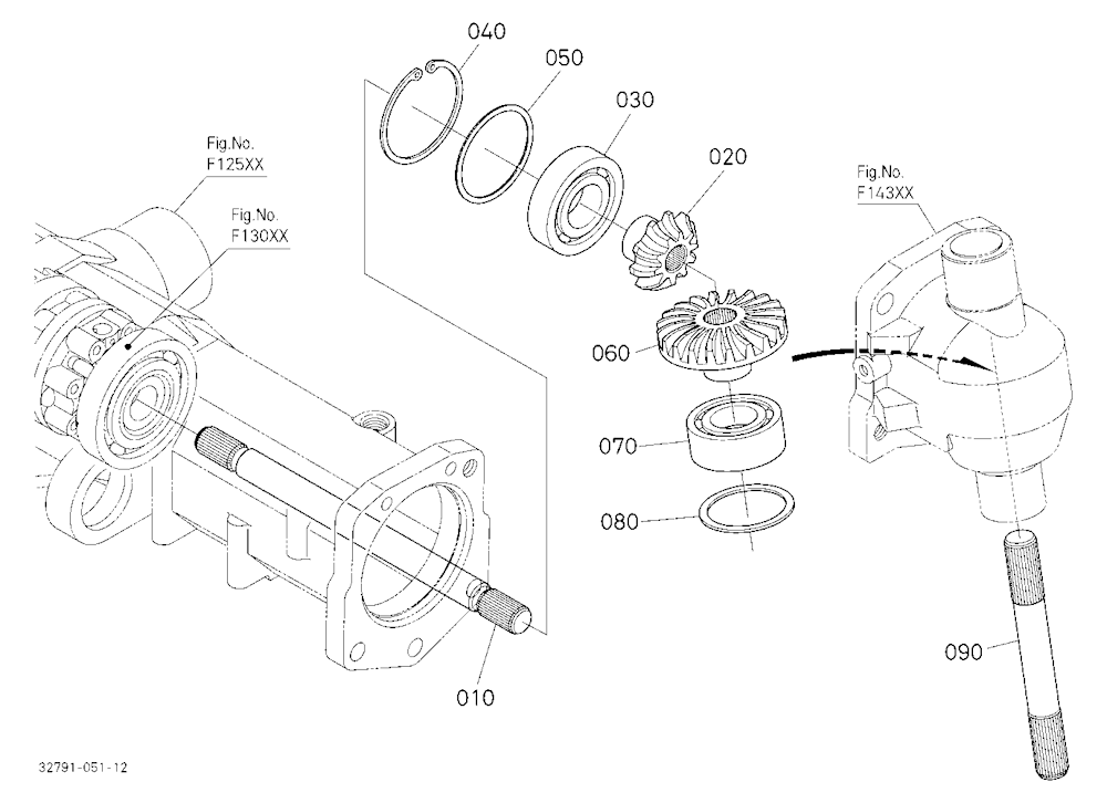 Differential Gear Shaft Lh