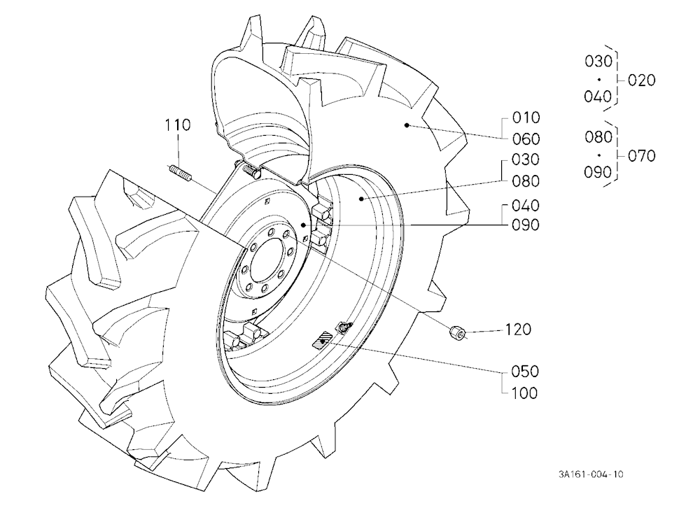 Rear Wheel (18.4-30)
