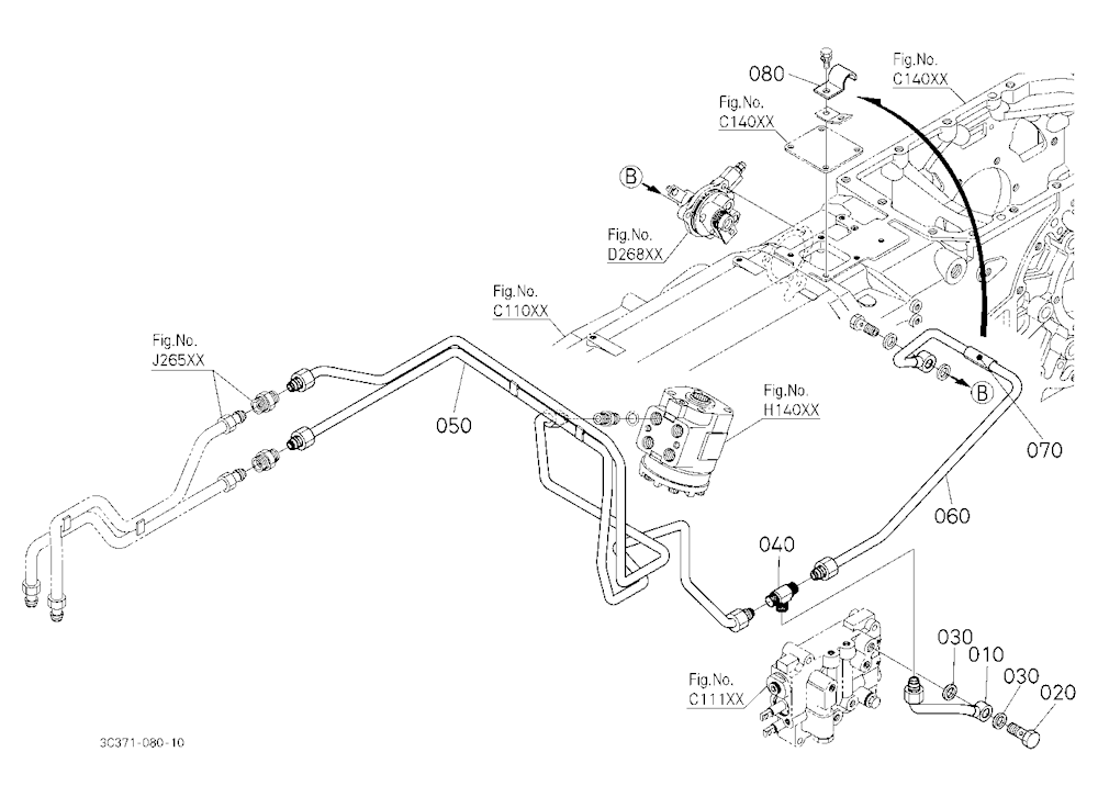 Hydraulic Oil Line (Shutlle/Pto)