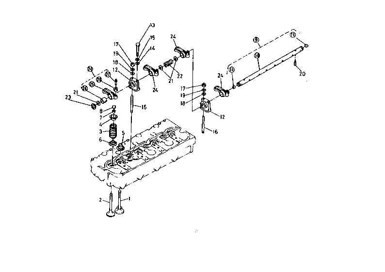 Valve And Rocker Arm