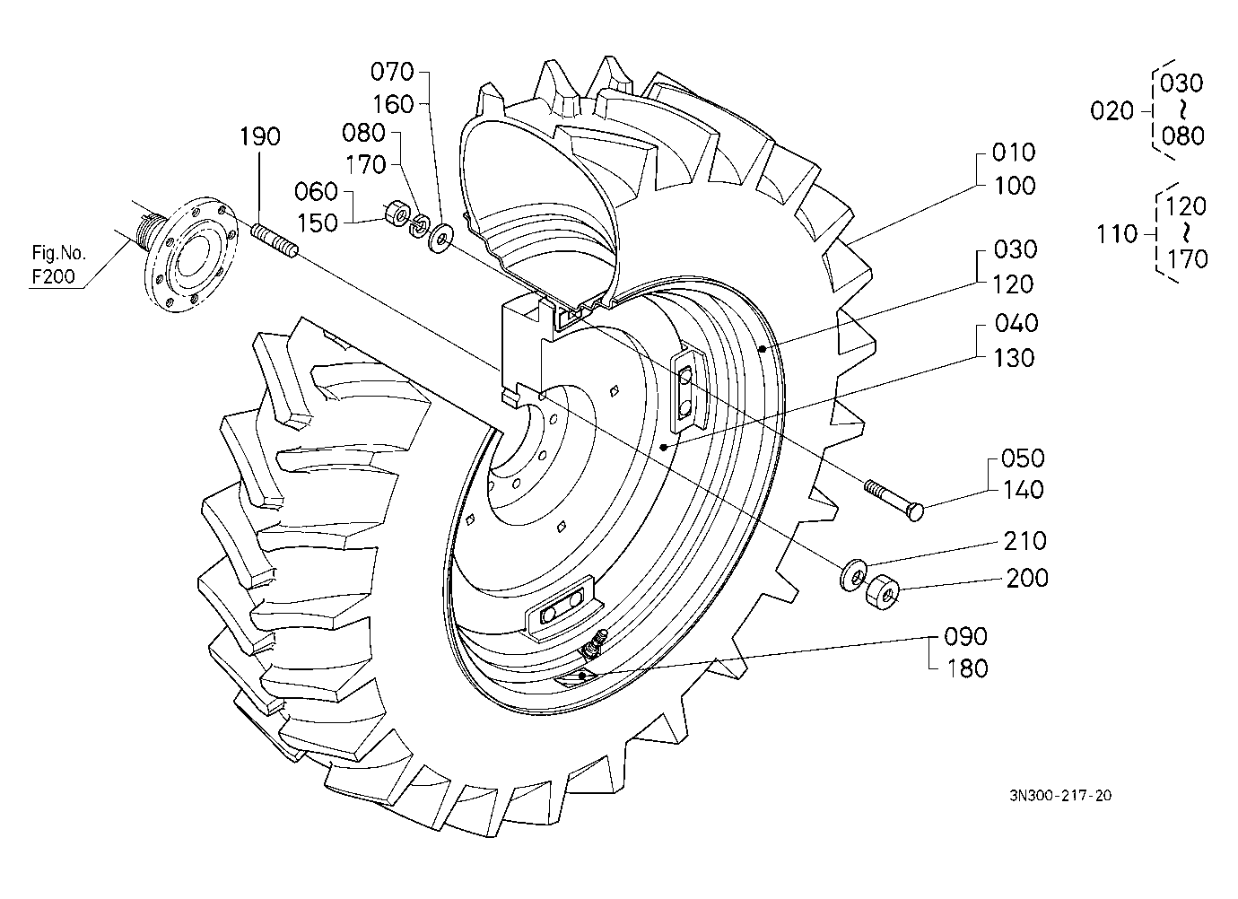 Rear Wheel (18.4R34)