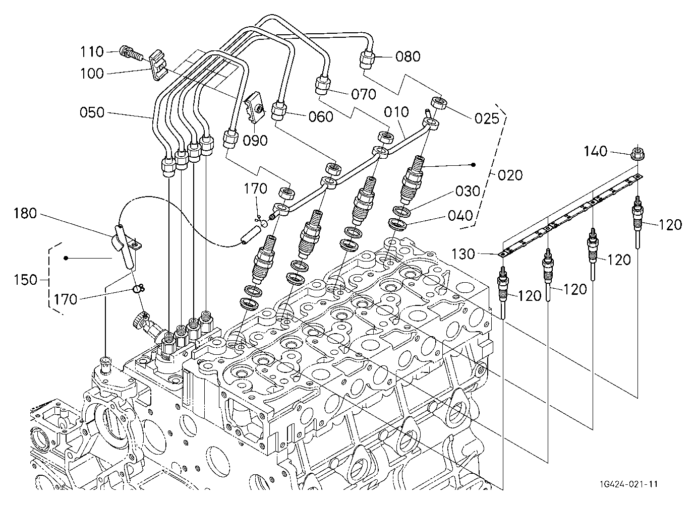 Nozzle Holder And Glow Plug