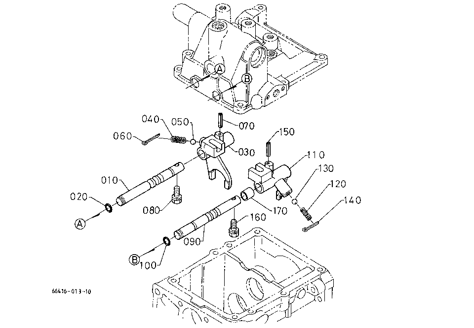 Main Gear Shift Fork