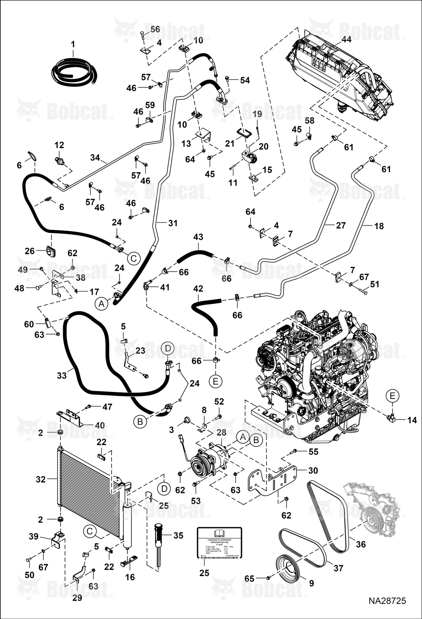 Heater & A/C (HVAC/Auto HVAC Plumbing)  B5FA11148 & Above