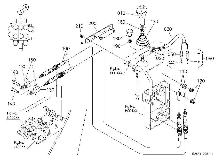 Control Lever 1 (Shovel)