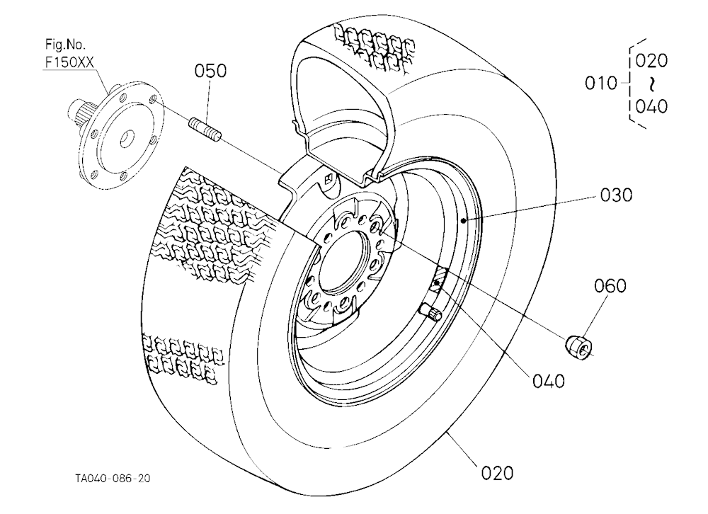 Front Wheel (27*8.50-15)