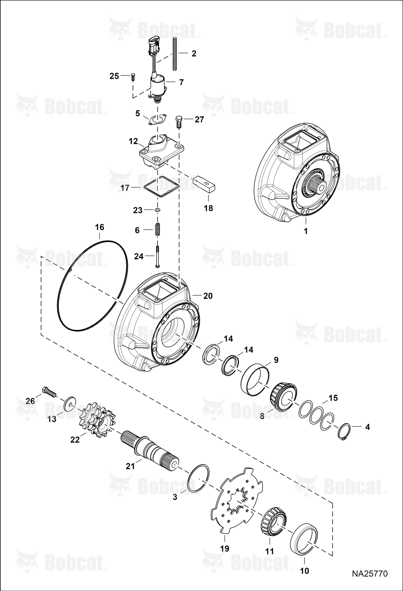Motor Carrier (2-Speed)  B5FA18000 & Above
