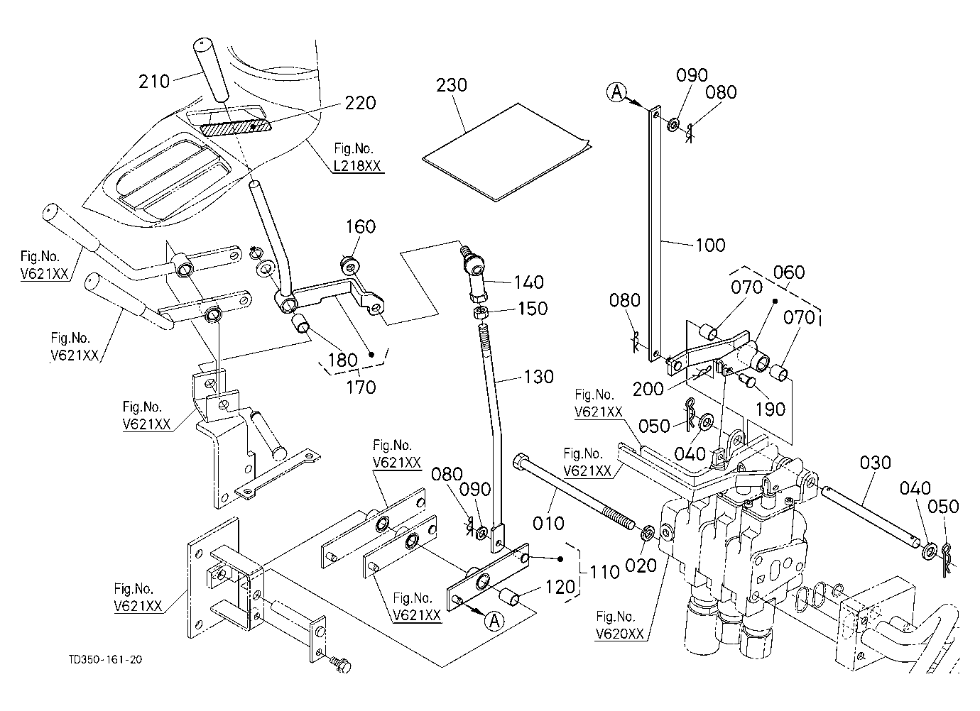 Auxiliary Control Valve Lever (3Rd) [Option]