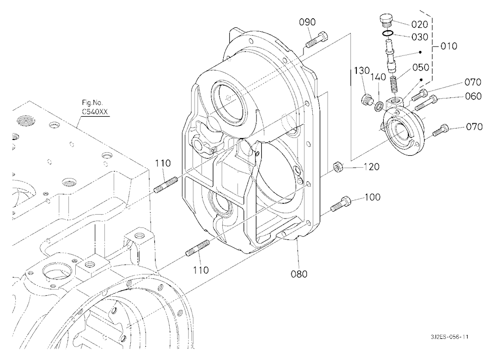 Pto Shaft Housing