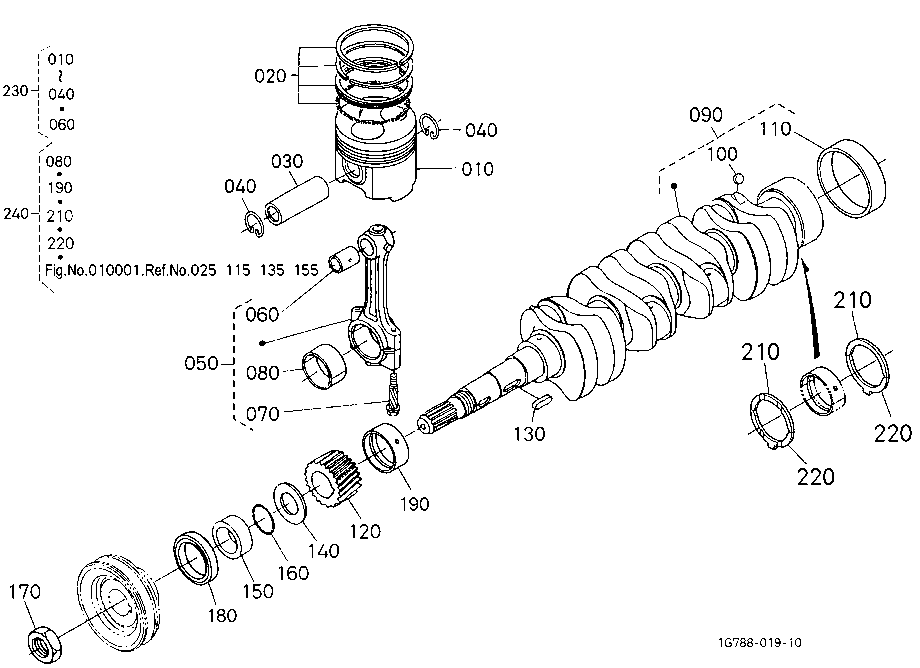 Piston And Crankshaft