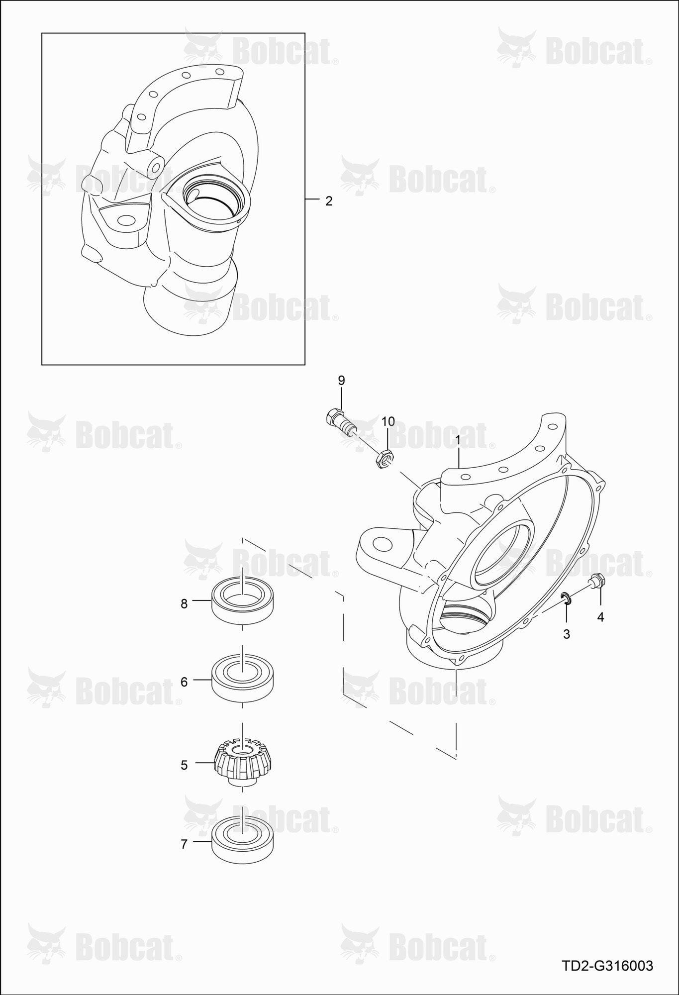 Front Axle Case Group