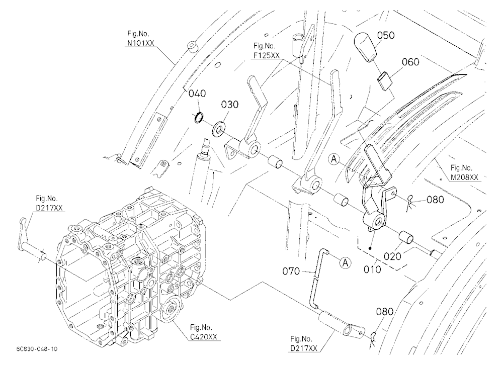 Range Gear Shift Lever