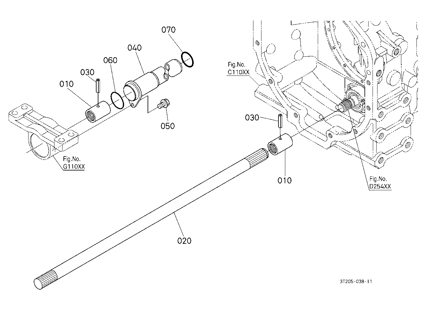 Front Propeller Shaft