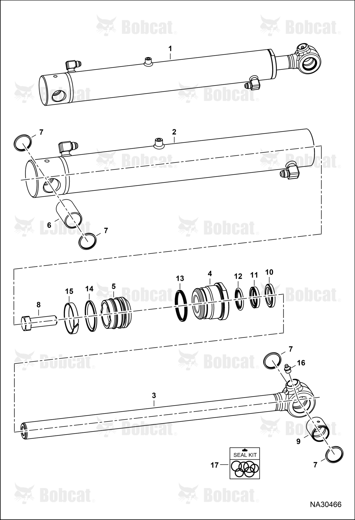 Boom Swing Cylinder (Ognibene)
