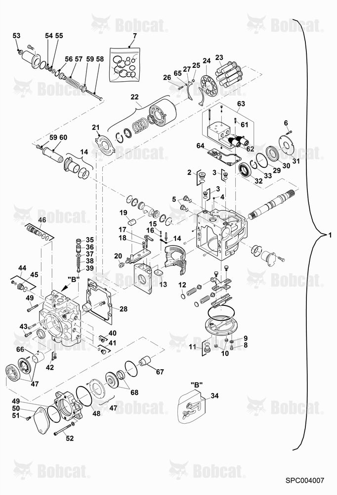 Hydrostatic Pump ASSY