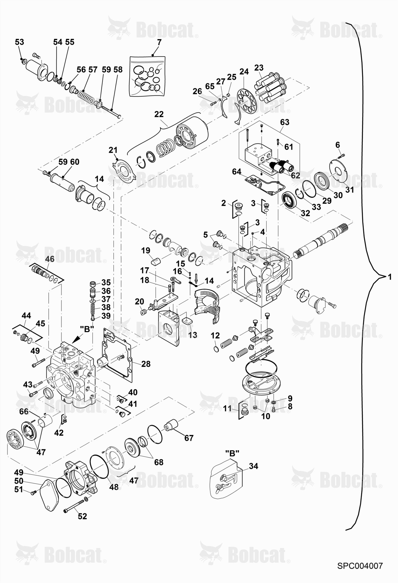 Hydrostatic Pump ASSY