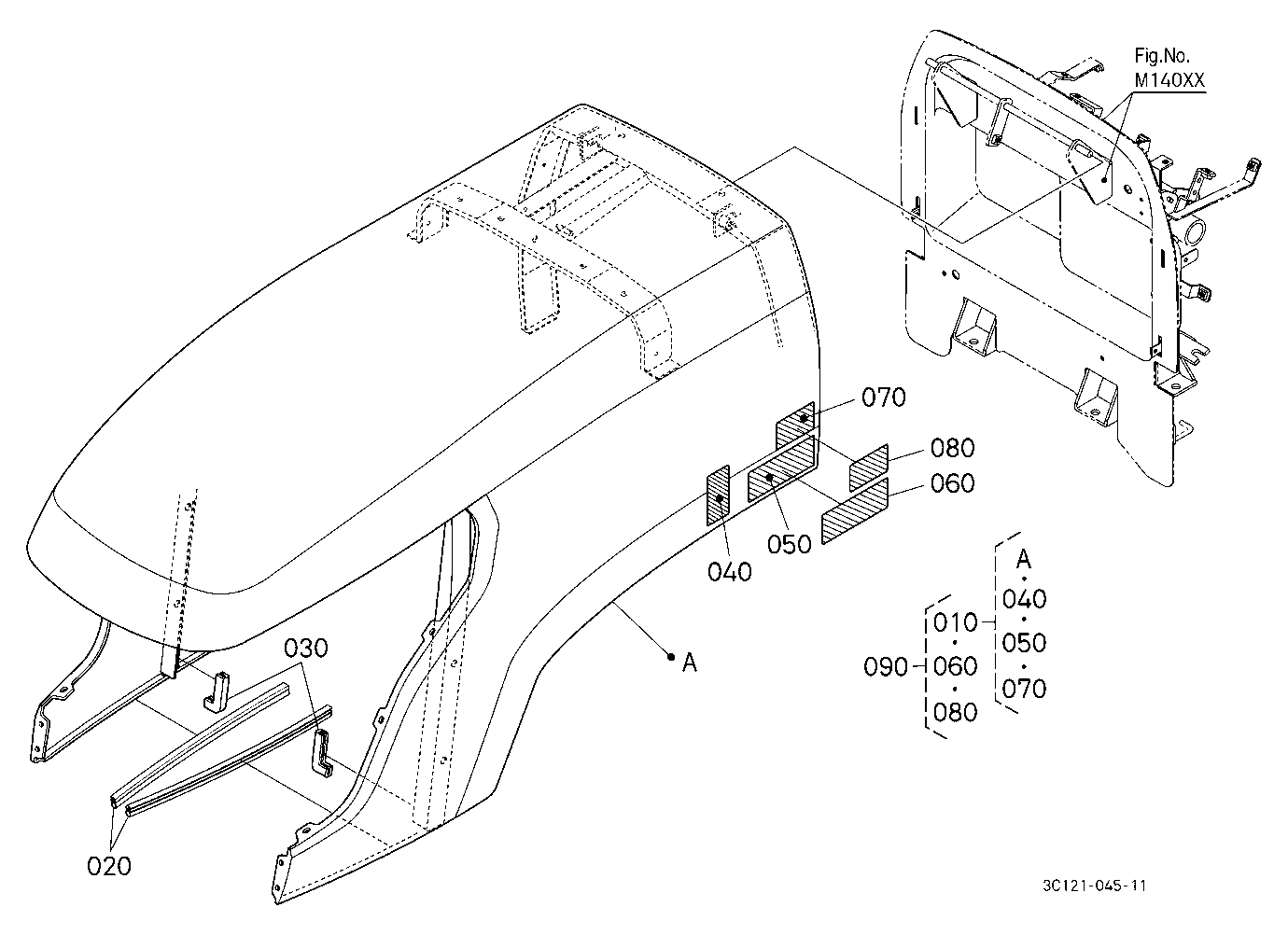 Hood (Bonnet) Upper