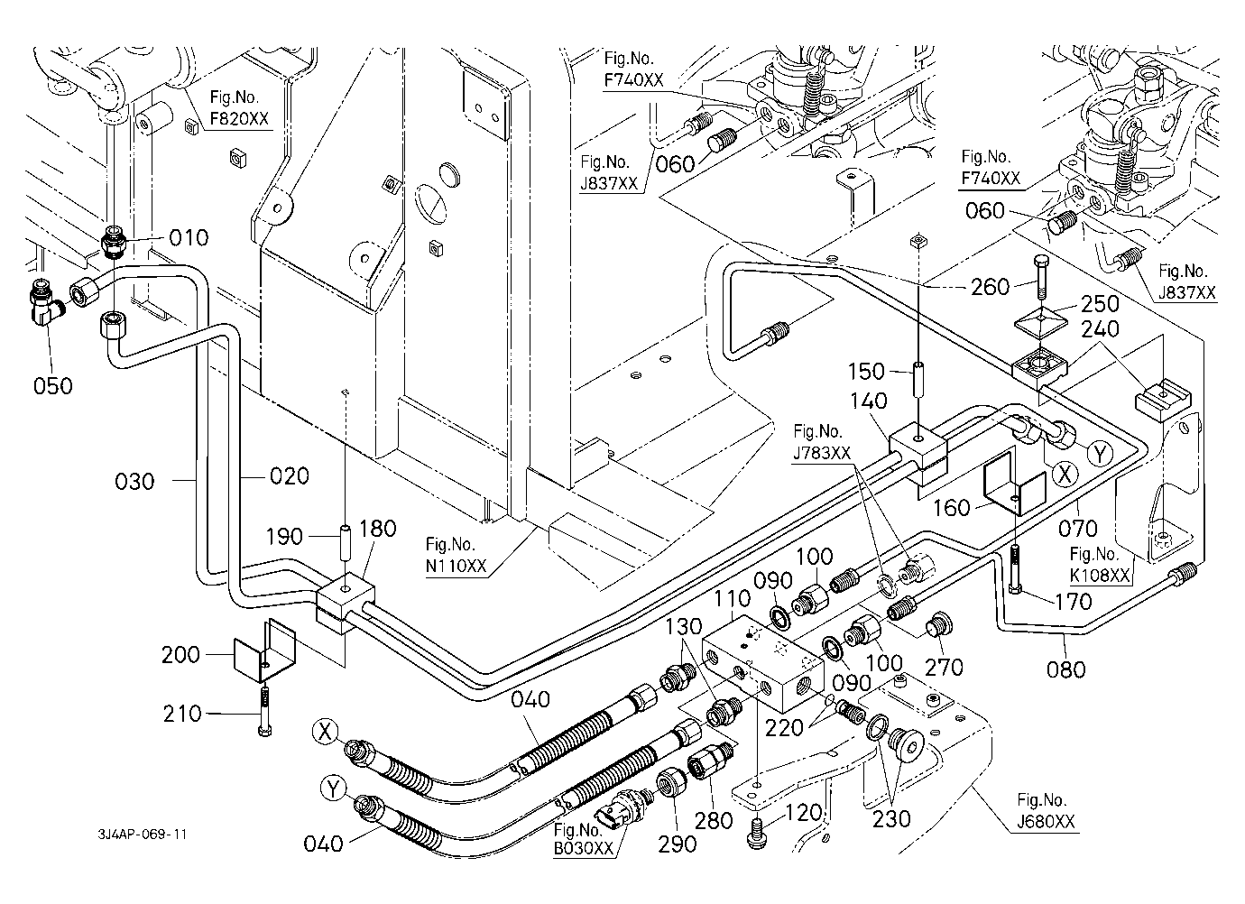 Brake Pipe (Lower/Rear)