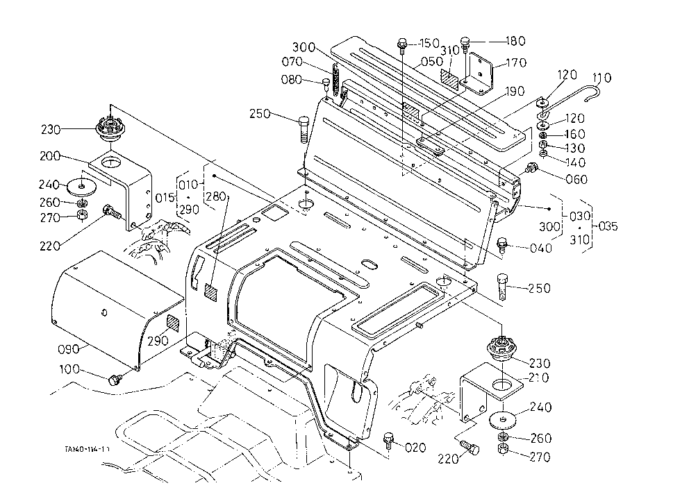 Floor Seat [Except Hst Type] [Rops Type]