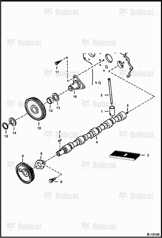 Camshaft (Kubota - V2203)