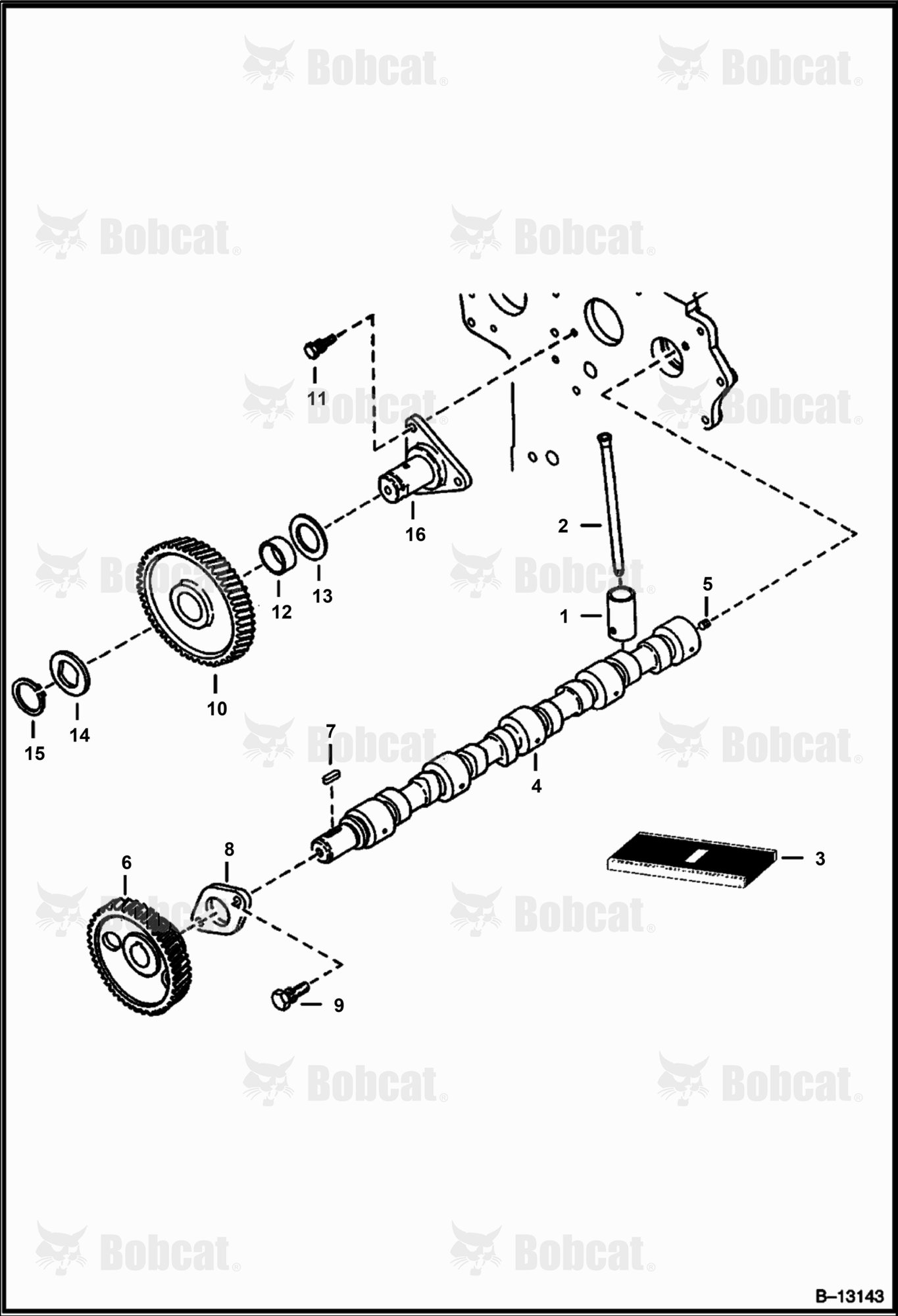 Camshaft (Kubota - V2203)