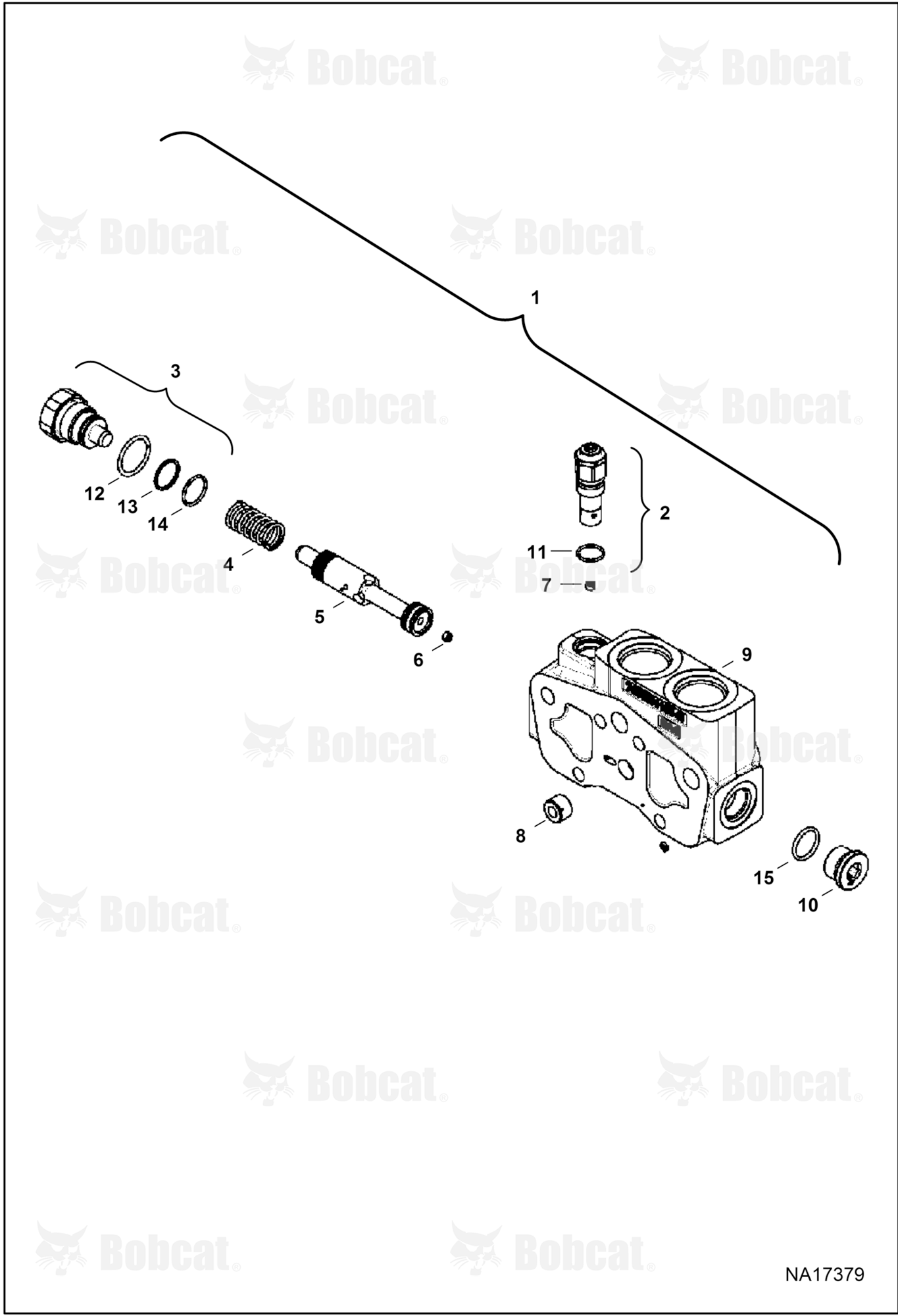 Hydraulic Control Valve (Intermediate Inlet Section)