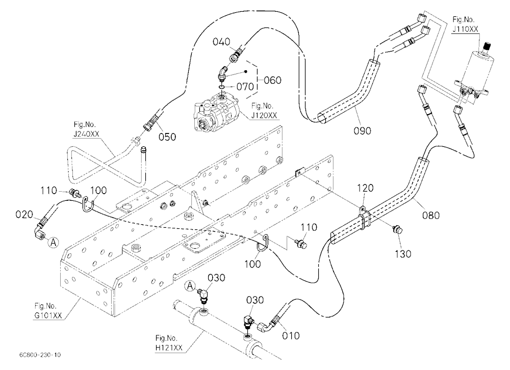Hydraulic Oil Line (Steering)