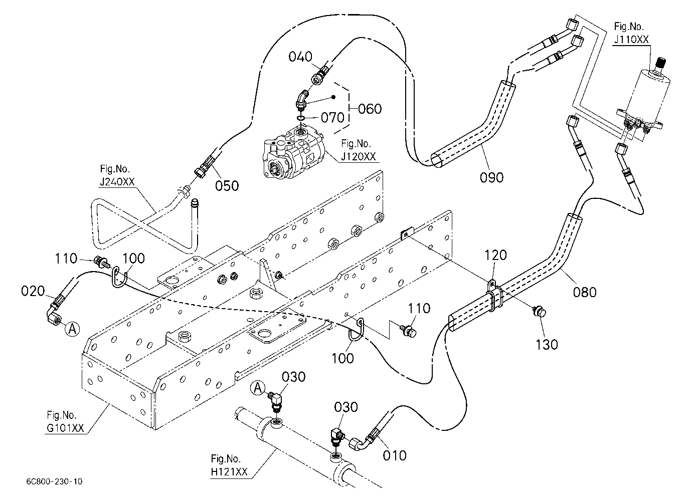 Hydraulic Oil Line (Steering)