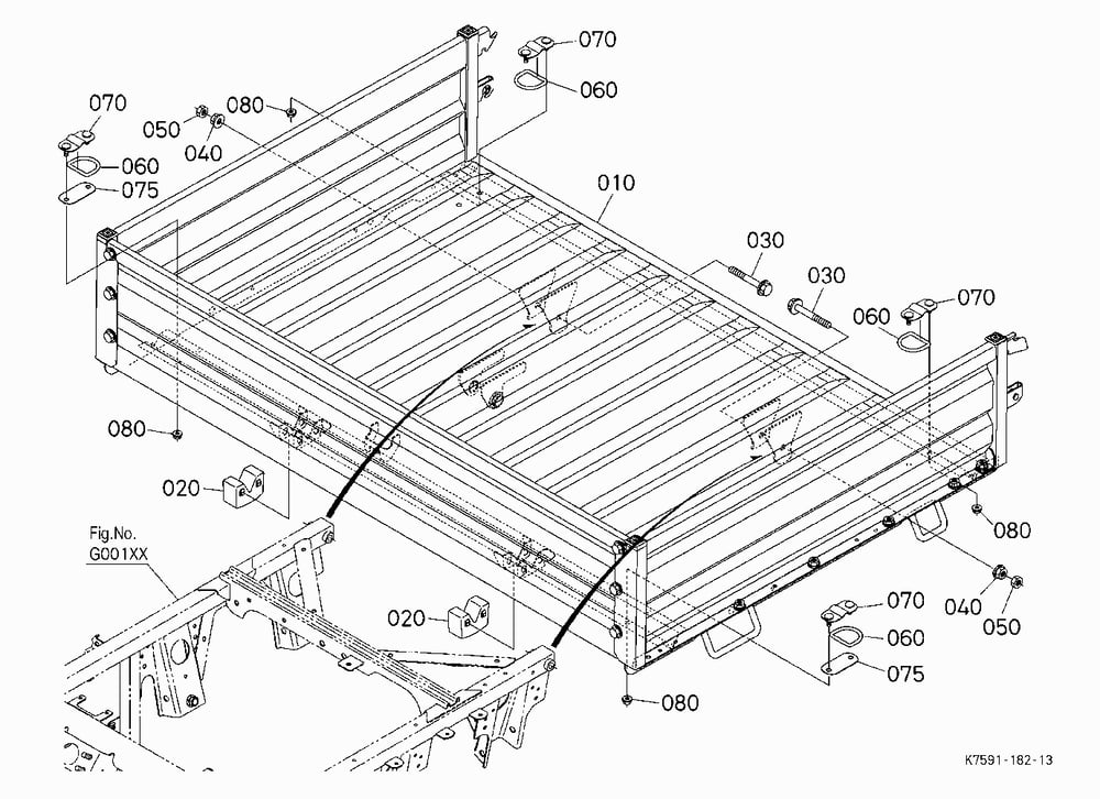 BOX BASE [BED LINER]