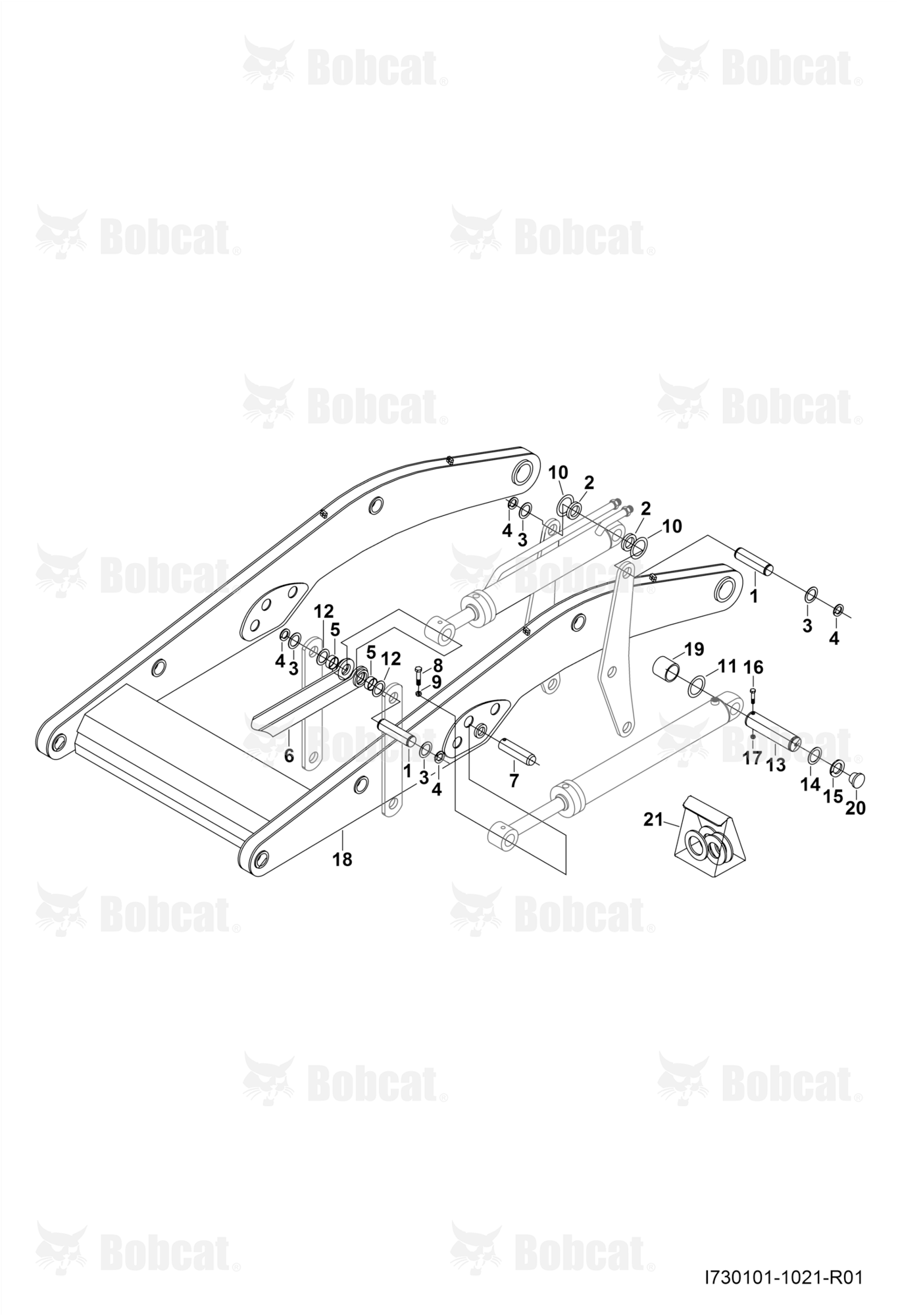 Front BOOM-LEVER Connections