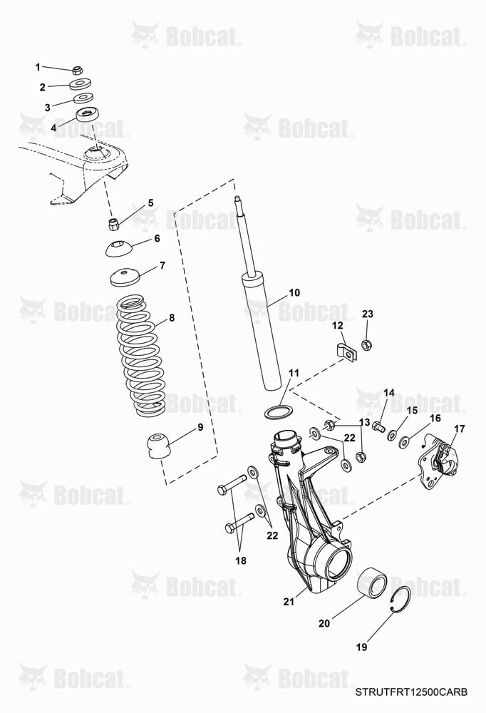SUSPENSION, Front Strut