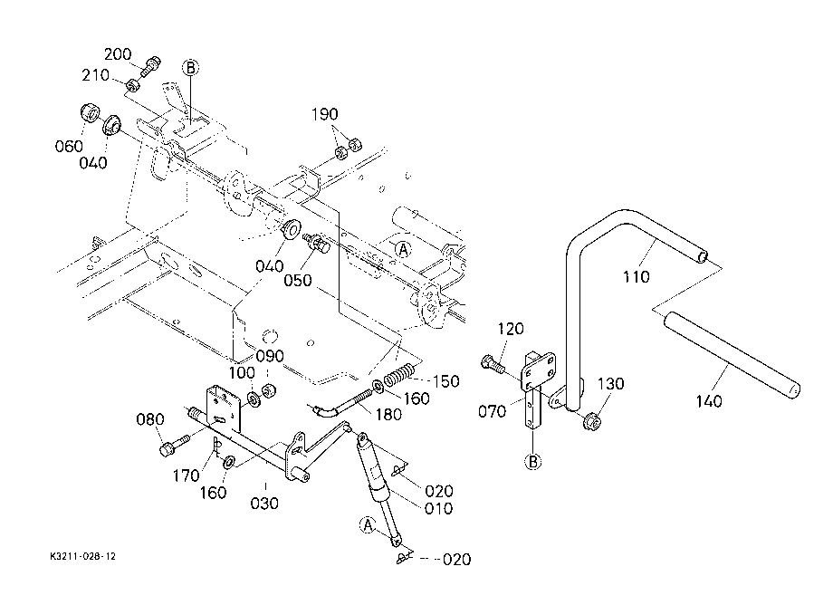 Speed Control Lever Rh