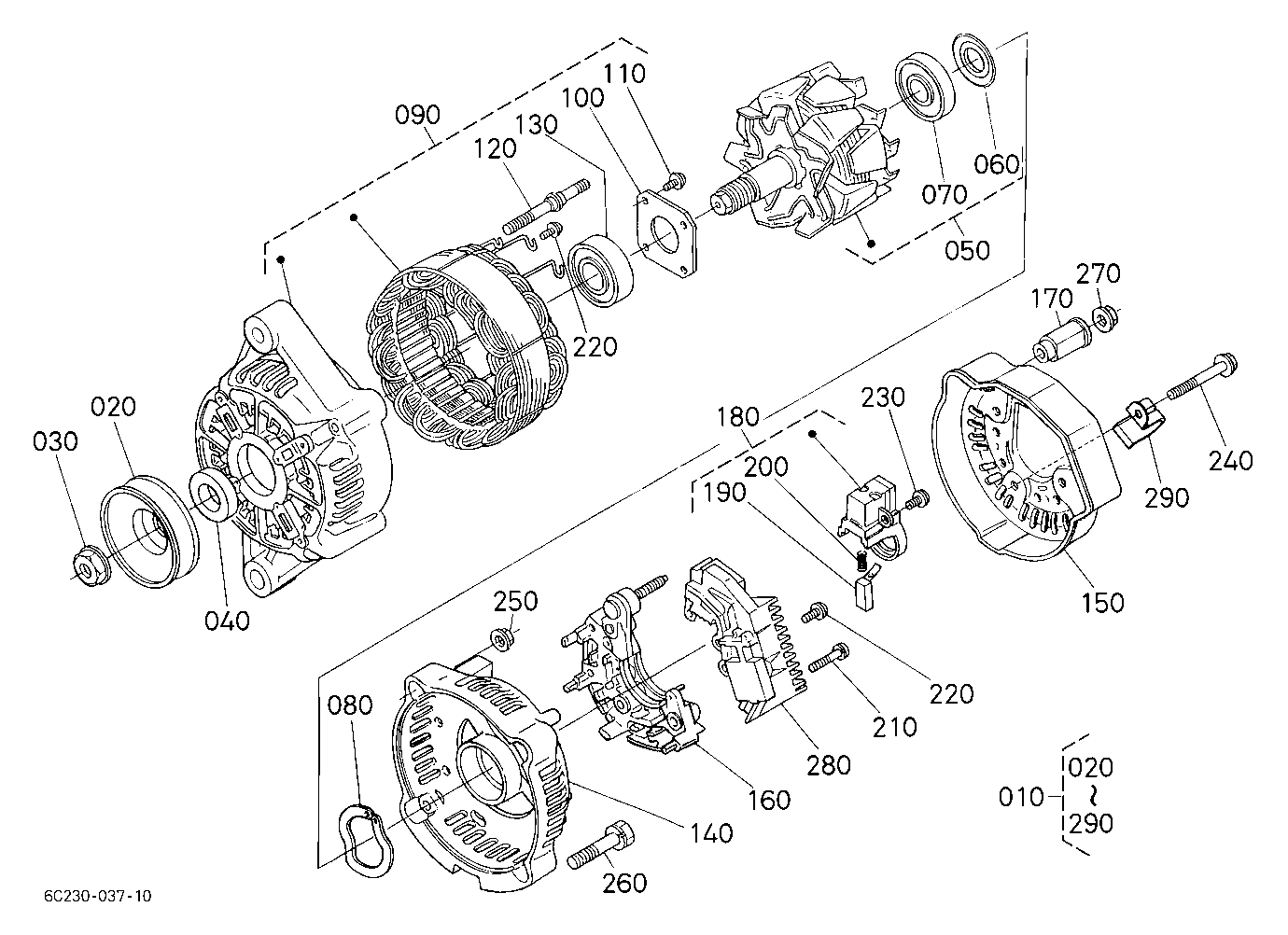Alternator [Component Parts]