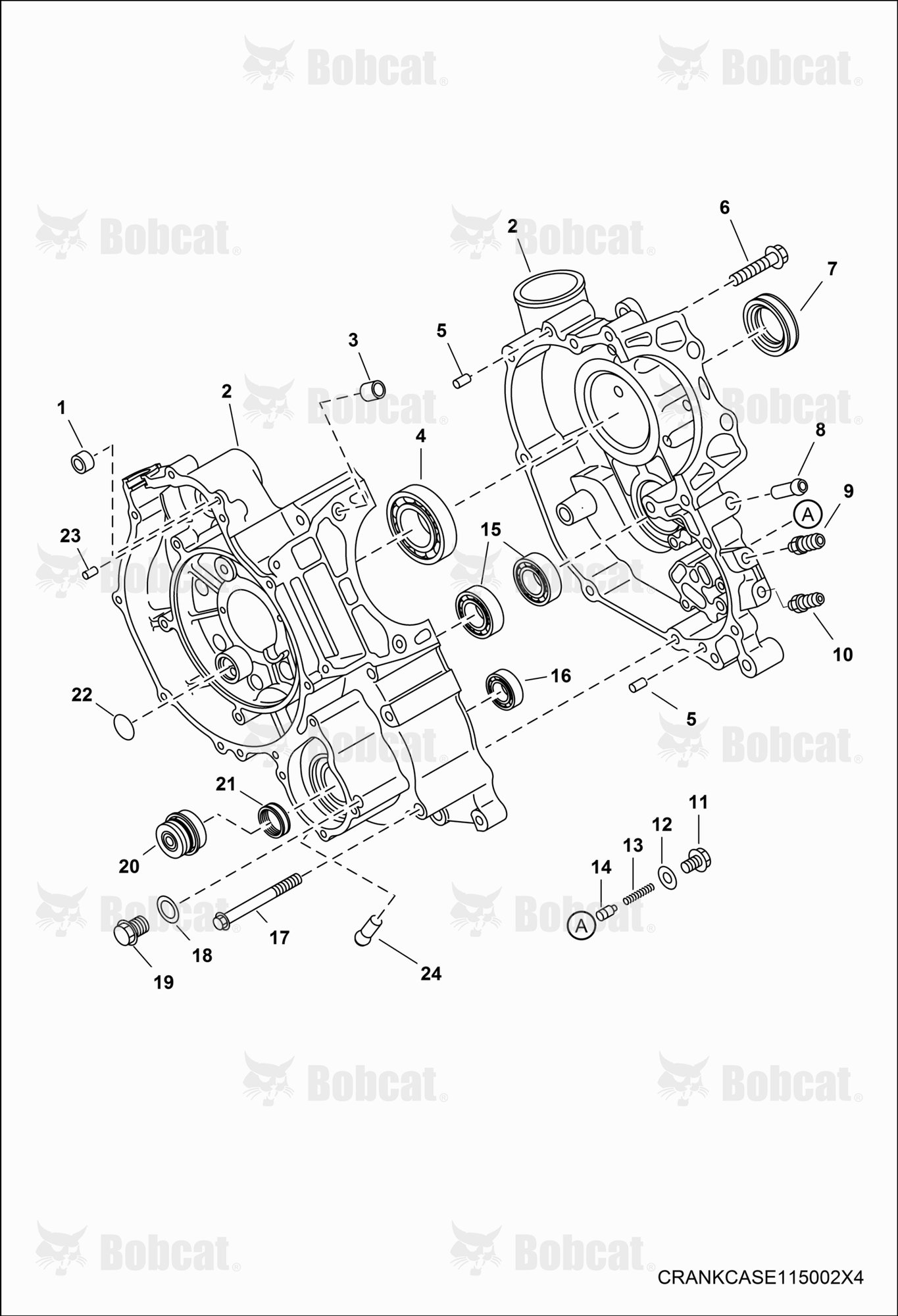 ENGINE, Crankcase