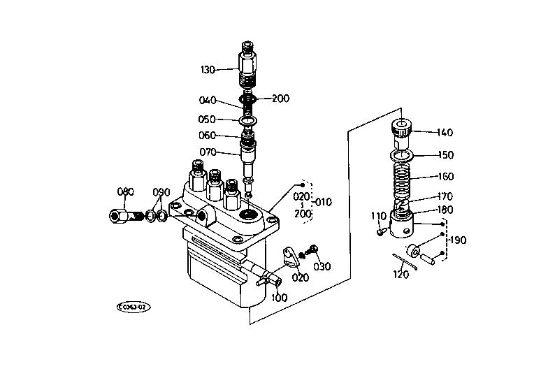 Injection Pump (Component Parts)